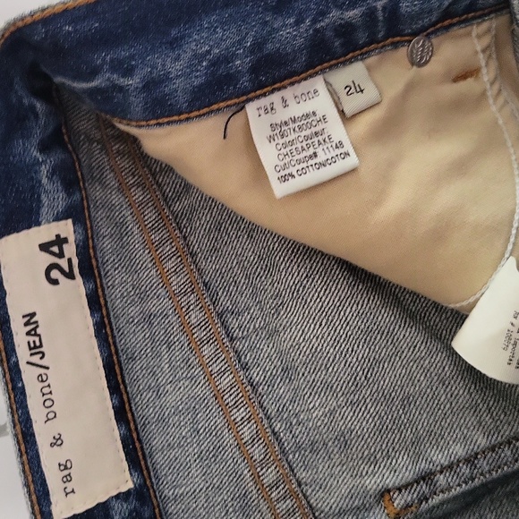 Rag&Bone NWT Chesapeake Low Rise Mini Jean Shorts - Picture 3 of 11